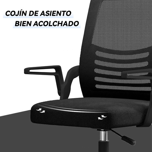 Silla De Oficina Ergonómica Con Reposabrazos Ajustables X2