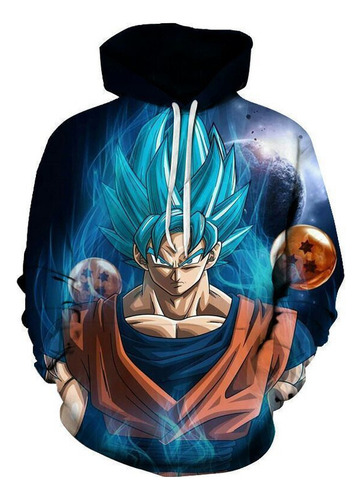 Anime Seven Dragon Ball Hoodies Campaña De Impresión Digital