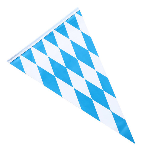 Bandera De Carnaval Seppelhut Oktoberfest De Baviera, Azul Y