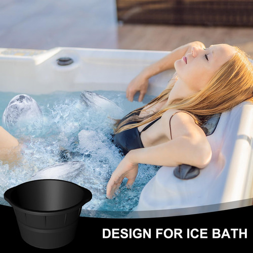 Molde Grande Para Cubitos De Hielo Para Baño De Hielo Frío