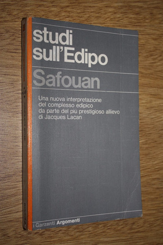 Studi Sull Edipo - Moustapha Safouan (italiano)