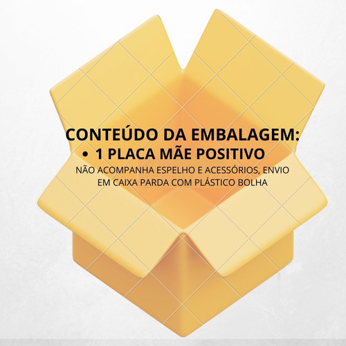 Placa Mãe Positivo Pos-einm10cb Mini Itx Ddr3 C/ Processador