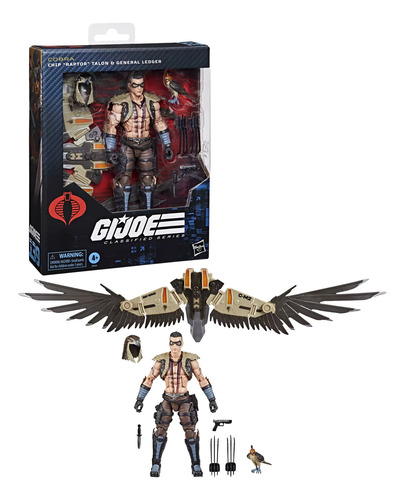 G.i. Joe Classified Raptor & General Ledger #139 Hasbro