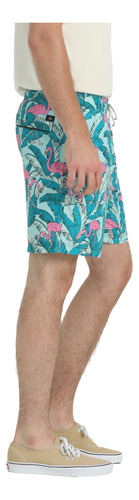 Traje De Baño Hombre Regular Fit Flamingo Jungle Dockers