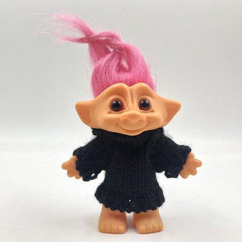 3x Lucky Troll Dolls Pelo De Color Little Guy Toy Dollhouse