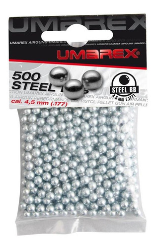Balines Metal  4.5mm Umarex 500u Steel Bb H Y T