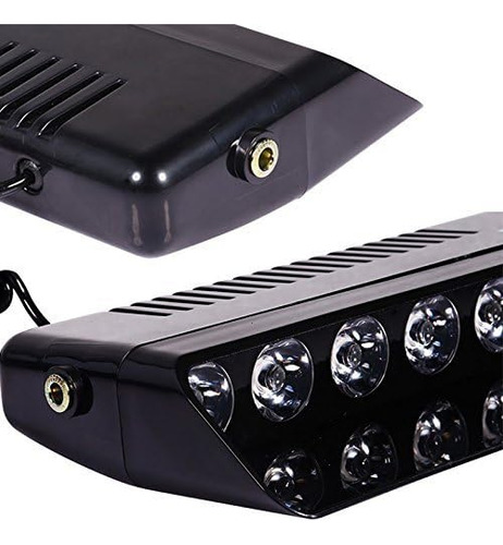 Luz Estroboscópica De Emergência Led Advertência Parabrisas