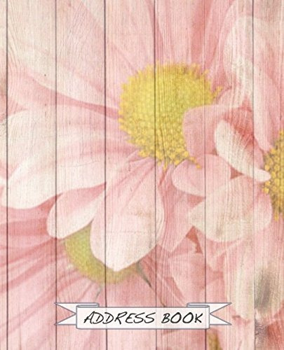 Address Book Daisy  Y  Wood  Spacious And Easy To Use Alphab