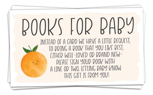 50 Little Cutie Books Para Tarjetas De Solicitud De Baby Sho