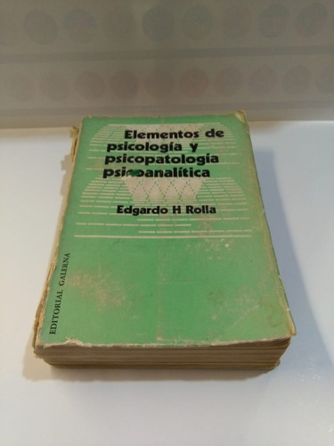 Elementos De Psicologia Y Psicopatologia Psicoanaltica 