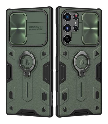 Imagen 3 de 9 de Samsung Galaxy S22 Ultra - Case Nillkin Camshield Armor