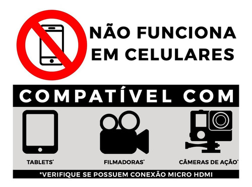 Imagem 2 de 5 de Cabo Micro Hdmi X Hdmi 2.0 4k Hdr 19p 3m Go Pro 018-9411