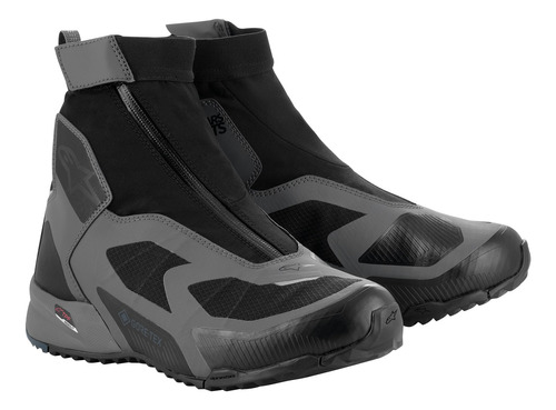 Bota Alpinestars Cr 8 Goretex Preto Impermeável Motociclista