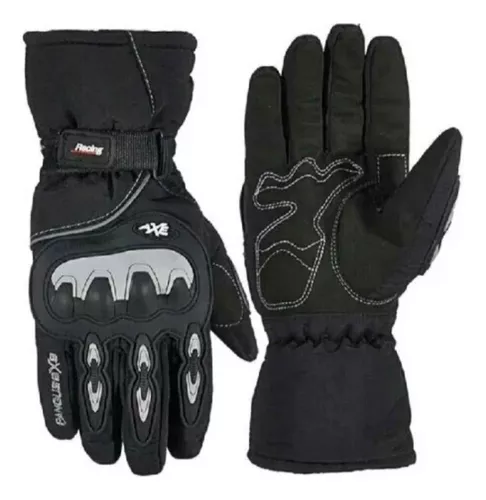 Guantes Moto Largos Axe Wp02 Invierno Waterproof Pro Touch