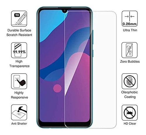 Funda Uso Rudo Silicona Tpu Suave Para Realme C21 +mica Transparente Realme C21