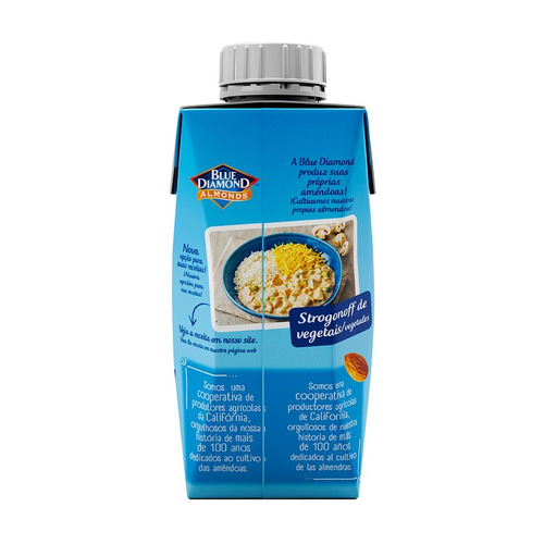 Creme Com AmĂȘndoas 100% Vegetal 200 Gramas Almond Breeze