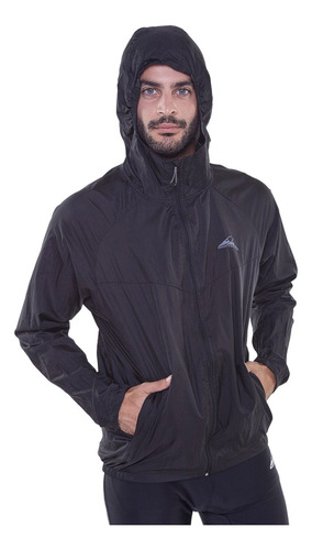 Campera Rompeviento Impermeable Hombre Montagne Metric 