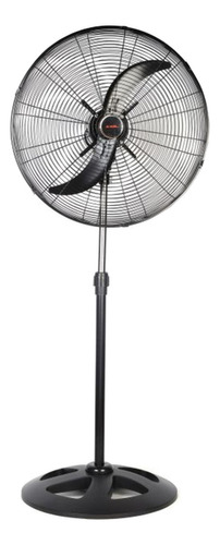 Ventilador de pie Axel AX-PIE30 negro con 2 palas de  metal, 30" de diámetro 220 V