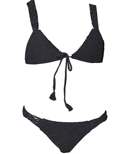 Traje De Baño Mujer,bikini,dark Mamba, Ilombardi Swimwear L