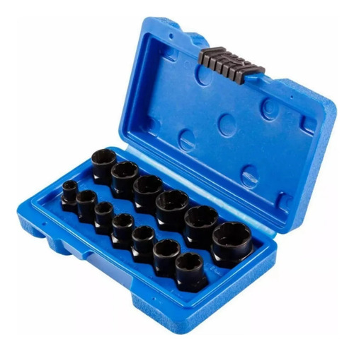 Juego De Extractores De Tuercas Y Tornillos Dañados De 13 Pi
