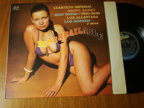 Superbailable Vario Cuarteto Imperial Trio Rubi Bambu Vinilo