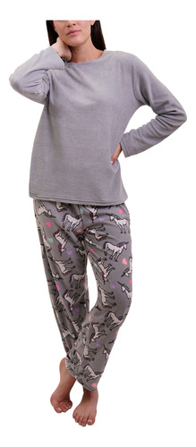 Pijama Micropolar Mujer 8522