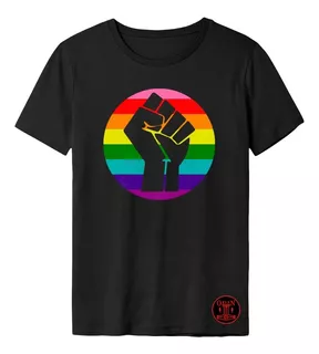 Polo Playera Personalizada Puño Lgbt