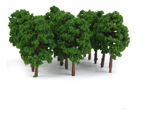 300x Modelo De Plástico Tress Tren Ferrocarril Paisaje