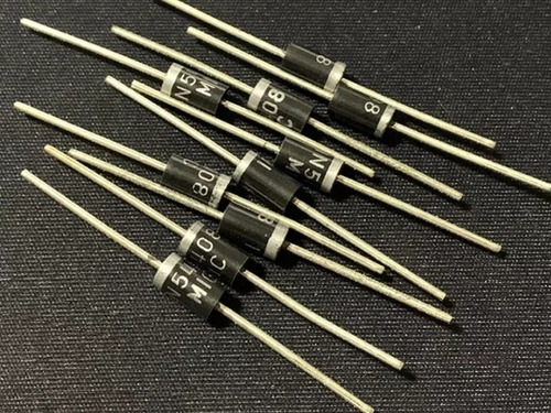 Imagen 2 de 2 de Diodo 1n5408 - 1000v 3a - Oferta X 5 Unidades