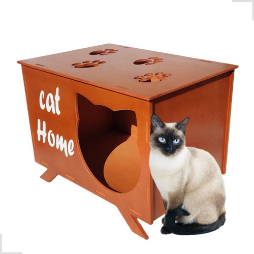 Toca Para Gatos Cat Home Para Gato Dormir Pet Casinha 