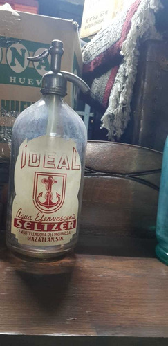 Antiguo Sifon Seltzer Original. Ca.1940 (Usado)