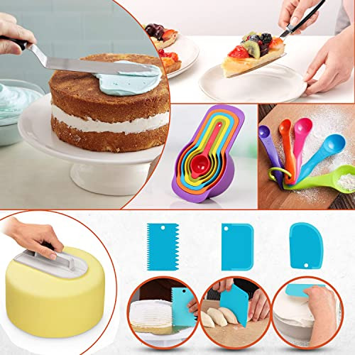 700pcs Rfaqk Kit De Decoración De Pasteles Con Suministros P