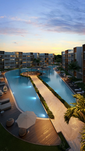 Venta De Apartamentos De 1 Habitación Más Estudio En El Exclusivo Complejo De White Sands En Bávaro, Punta Cana