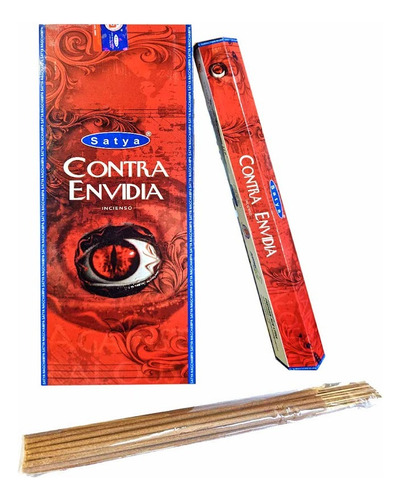 Incienso Hexagonal Contra Envidia Línea Satya 120 Varitas