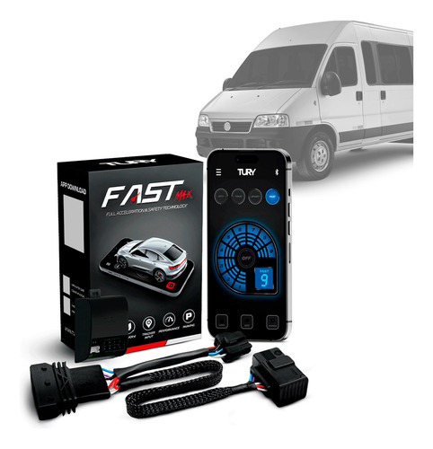 Módulo Acelerador Pedal Fast Com App Ducato 2020 21 22 23 24