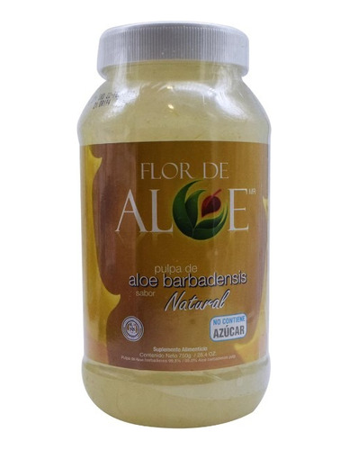 Pulpa De Aloe Vera Flor De Aloe 750g