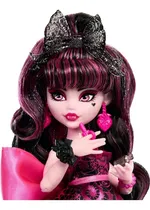 Comprar Muñeca Monster High Baile Mounstroso Y Accesorios Draculaura
