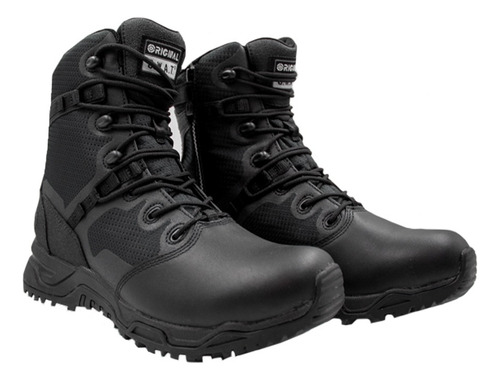 Bota Original Swat Alpha Fury 8 Punta Pulible Con Cierre