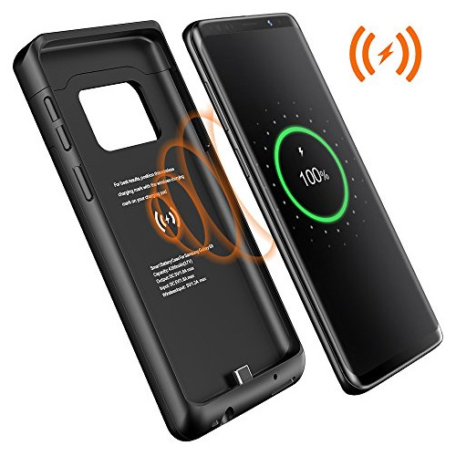 Estuche Bateria Para Samsung Galaxy S9 Qi Inalambrica 4200