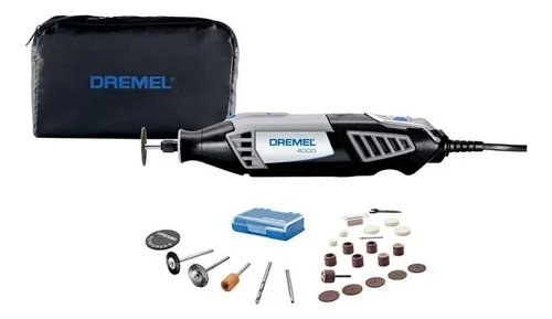 Dremel 4000 Mototool 175w + Eje Flexible + 36 Accesorios Color