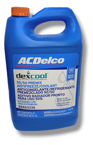 Refrigerante Acdelco Importado 50/50