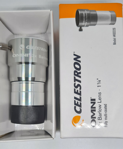 Lente Barlow Celestron Omni 2x. (Usado)