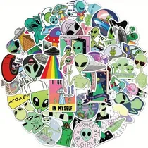 Comprar Alien 50 Stickers Aliens Stickers Alien 50 Stickers De Alien