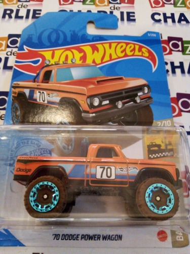 Hot Wheels | '70 Dodge Power Wagon Anaranjada