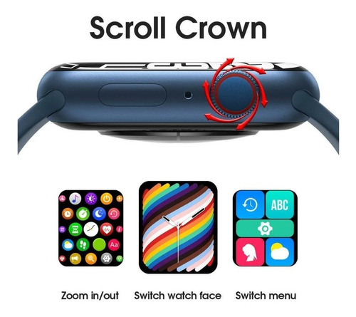 Reloj Inteligente Smartwatch W27 Serie Resistente Al Agua