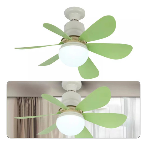 Lámpara De Ventilador De Techo Led De 40 Vatios Con Control