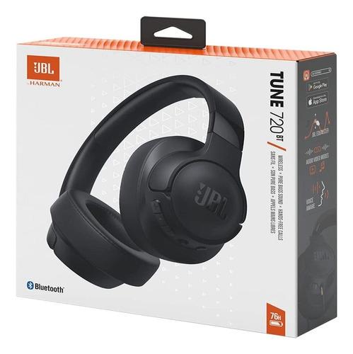 Auriculares Jbl Tune 720bt Black