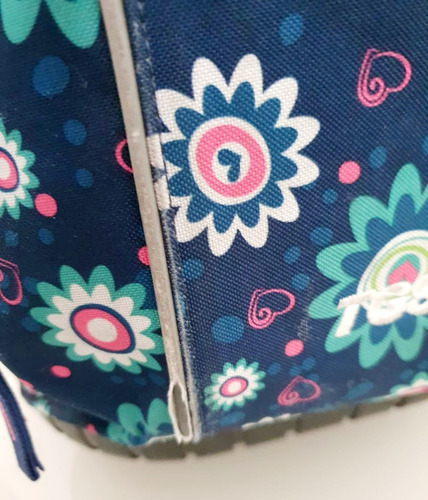 Kossok Mochila Carro Floreada - Impecable