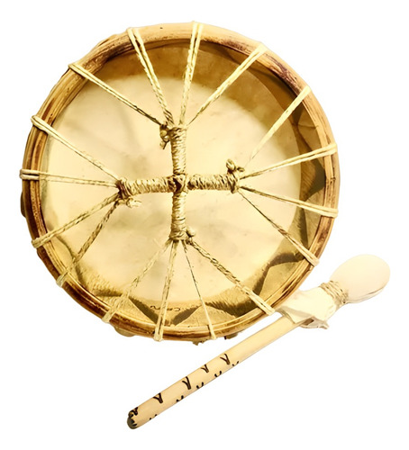 Tambor Xamãnico Lakota 12 Polegadas 30x7cm