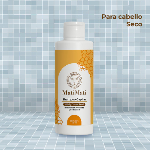 Shampoo Capilar Miel Y Jalea Real Matimati 425 Ml